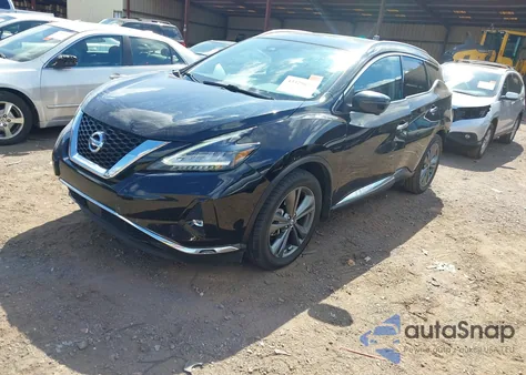 2020 Nissan Murano Platinum Fwd from USA, damaged, VIN 5N1AZ2DJ2LN121673